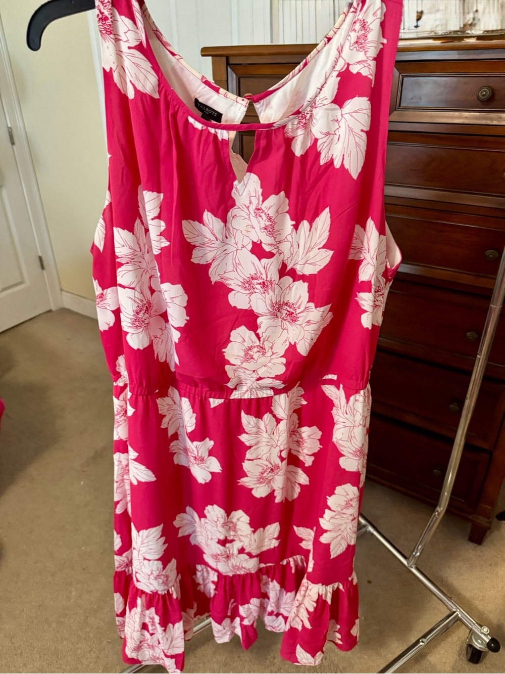 Talbots Plus Light Pink Lined Top